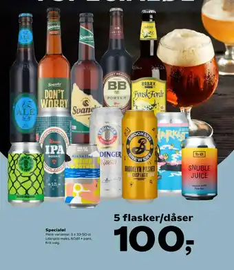 SuperBrugsen Specialøl tilbud