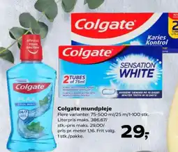 SuperBrugsen Colgate mundpleje tilbud