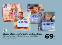 SuperBrugsen Libero bleer comfort eller up & go bleer tilbud