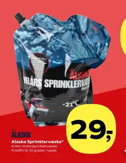 SuperBrugsen ALASKA Alaska Sprinklervæske* tilbud