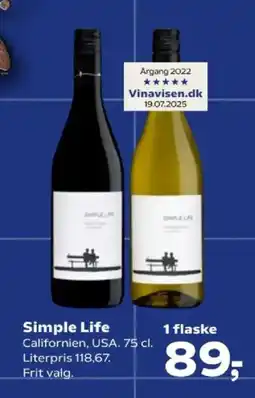 SuperBrugsen Simple Life tilbud