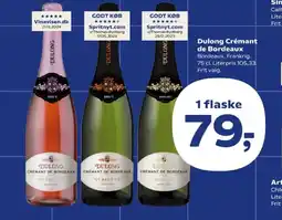 SuperBrugsen Dulong crémant de bordeaux bordeaux, frankrig. tilbud