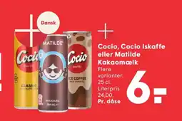 SPAR Cocio, Cocio Iskaffe eller Matilde Kakaomælk tilbud