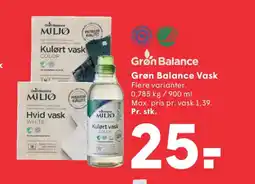 SPAR Grøn Balance Vask tilbud