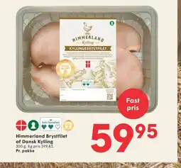 SPAR Himmerland Brystfilet af Dansk Kylling tilbud