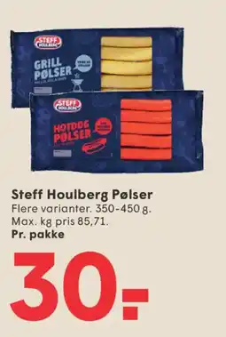 SPAR Steff Houlberg Pølser tilbud