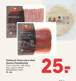 SPAR Italiensk Charcuteri eller Gestus Pizzabunde tilbud