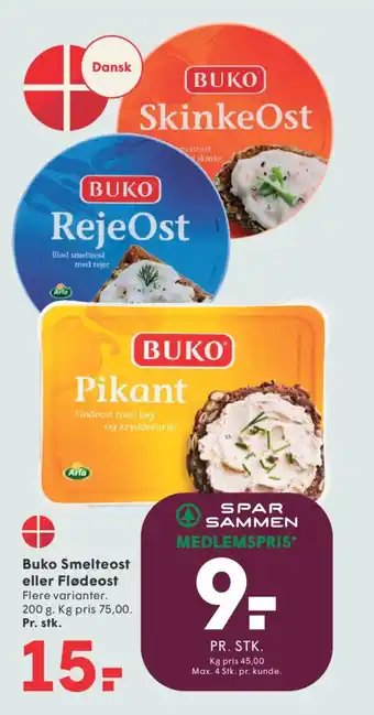 Buko Smelteost eller Flødeost