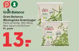 SPAR Grøn Balance Økologiske Grøntsager tilbud