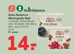 SPAR Grøn Balance Økologiske Bær tilbud
