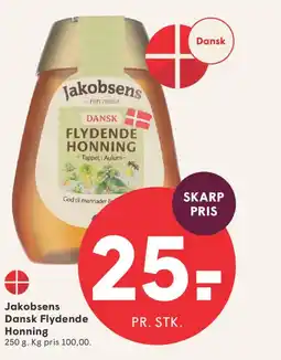 SPAR Jakobsens Dansk Flydende Honning tilbud