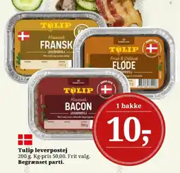 Dagli'Brugsen Tulip leverpostej tilbud