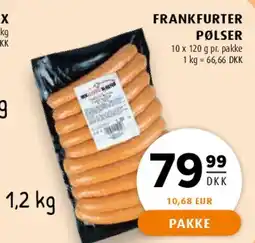 Scandinavian Park Frankfurter pølser tilbud