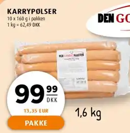 Scandinavian Park Karrypølser tilbud