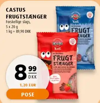 Scandinavian Park CASTUS FRUGTSTÆNGER tilbud