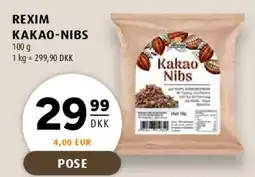 Scandinavian Park Rexim Kakao-nibs tilbud