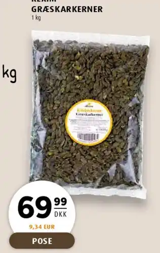 Scandinavian Park Rexim Græskarkerner tilbud