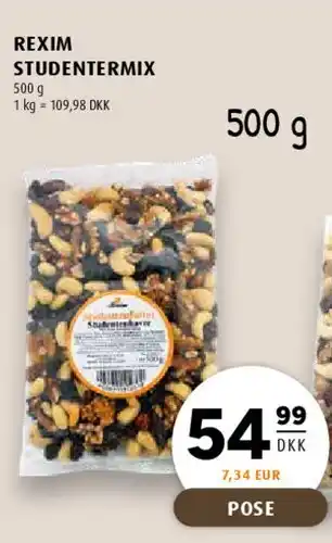 Scandinavian Park Rexim Studentermix tilbud