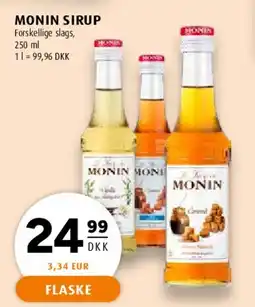 Scandinavian Park Monin sirup tilbud