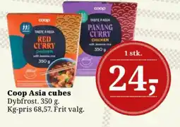 Dagli'Brugsen Coop Asia cubes tilbud