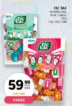 Scandinavian Park Tic Tac tilbud