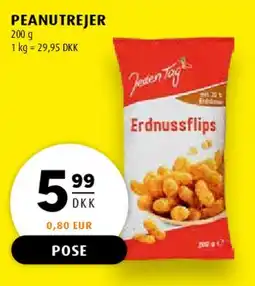 Scandinavian Park Peanutrejer (Erdnussflips) tilbud