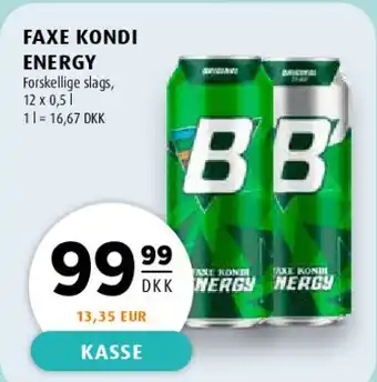 Scandinavian Park Faxe Kondi Energy tilbud