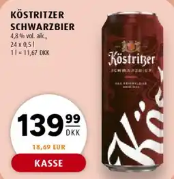 Scandinavian Park Köstritzer Schwarzbier tilbud