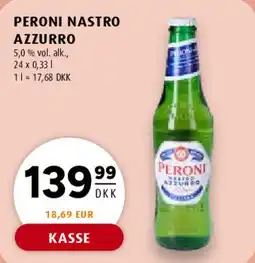 Scandinavian Park Peroni Nastro Azzurro tilbud