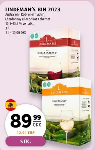 Scandinavian Park LINDEMAN'S BIN 2023 tilbud