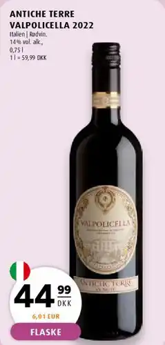 Scandinavian Park Antiche Terre Valpolicella 2022 tilbud