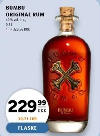 Scandinavian Park Bumbu Original Rum tilbud