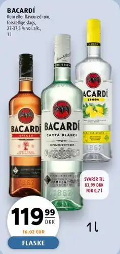 Scandinavian Park Bacardí tilbud