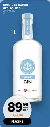 Scandinavian Park Nordic by Nature Økologisk Gin tilbud