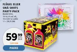 Scandinavian Park Flügel eller små shots party-pack tilbud