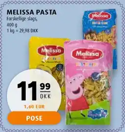 Scandinavian Park Melissa Pasta tilbud