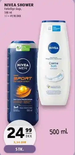 Scandinavian Park NIVEA Shower / NIVEA Creme Soft tilbud