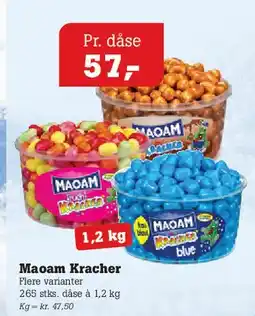 Poetzsch Padborg Maoam Kracker tilbud