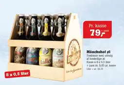 Poetzsch Padborg Mönchshof øl (trækasse med udvalg) tilbud