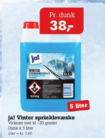 Poetzsch Padborg ja! Vinter sprinklervæske tilbud
