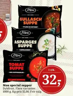 Dagli'Brugsen Mou special supper tilbud