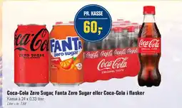 Otto Duborg Coca-Cola / Fanta (zero) eller Coca-Cola i flasker tilbud