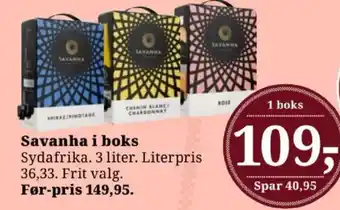 Dagli'Brugsen Savanha i boks tilbud