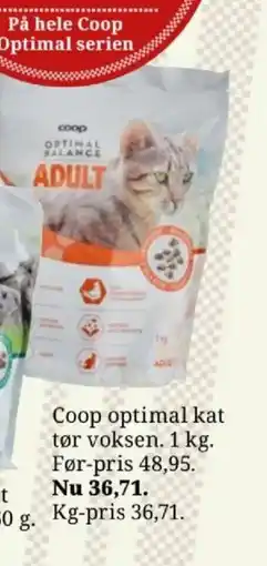 Dagli'Brugsen Coop optimal kat tør voksen tilbud