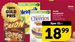 Løvbjerg Nestlé morgenmad tilbud