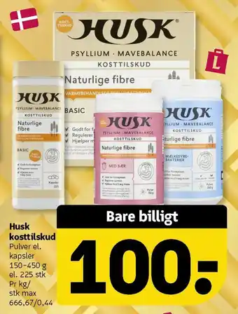 Løvbjerg Husk kosttilskud tilbud