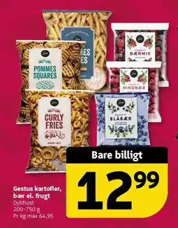 Løvbjerg Gestus kartofler, bær el. frugt tilbud