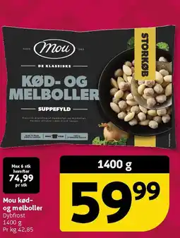 Løvbjerg Mou kød- og melboller tilbud