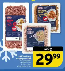 Løvbjerg Steff Houlberg toppings storkøb tilbud