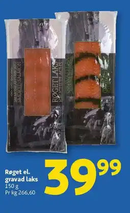 Løvbjerg Røget el. gravad laks tilbud